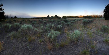 high desert outside of Sisters Oregon