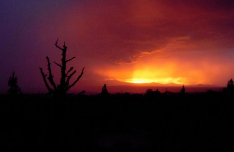 Amazing Central Oregon sunset shot by Deb Hilleren