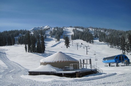 October 27 . . . a clearing day at Mt. Bachelor