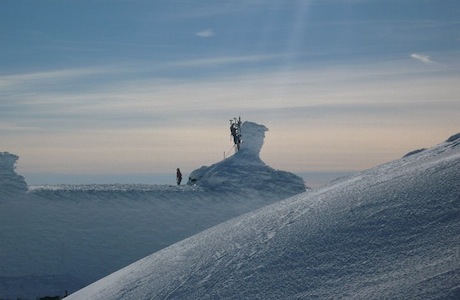 Top of Summit . . . Mt. Bachelor