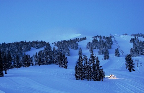 Early morning anticipation at Mt. Bachelor