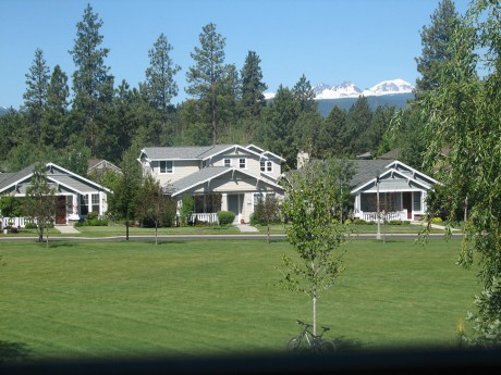 Cascade views from this home in The Parks