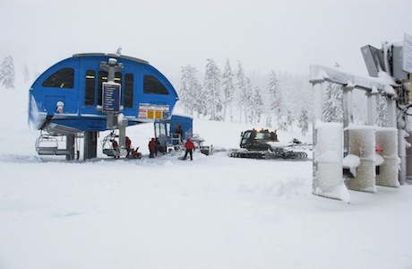 January storm at Mt. Bachelor