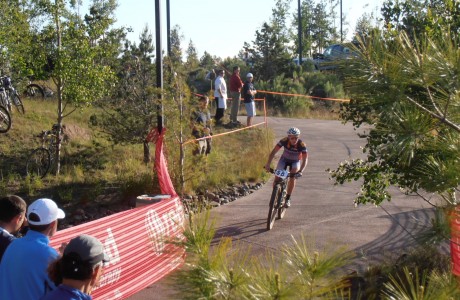 The racers careened into Tetherow in Bend Oregon