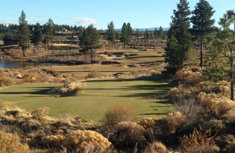 The golf season ends in Bend . . . Tetherow Club