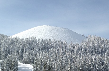 Mt. Bachelor opening day--The Cone