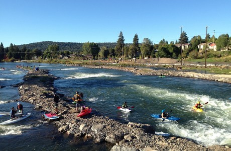 Bend's new whitewater park . . . even more recreational possibilities