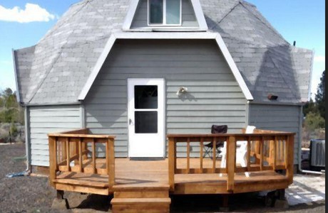 A geodesic dome in Bend