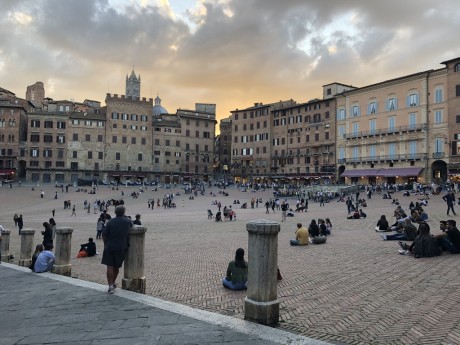 John Kohlmoos in Siena